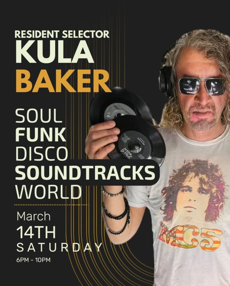GUEST DJ: KULA BAKER